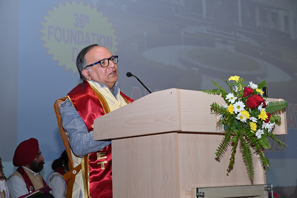 Chief Guest 27th Convocation